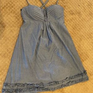 Jessica Simpson Criss Cross Strap Dress with Cups